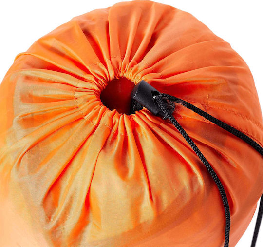 vidaXL Sleeping Bag Μονό Πορτοκαλί
