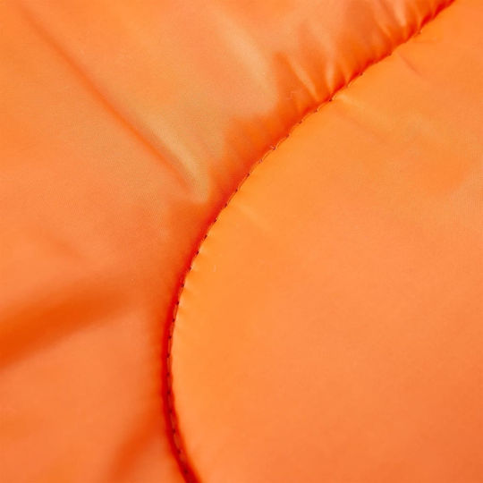 vidaXL Sac de dormit Single Portocaliu