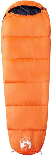 vidaXL Sleeping Bag Μονό Πορτοκαλί