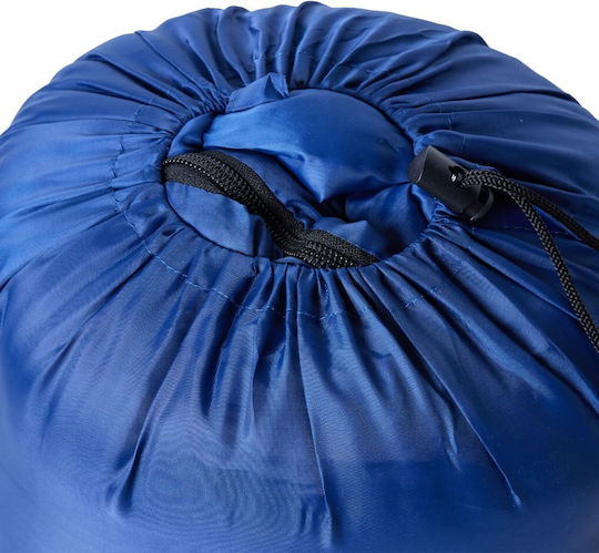 vidaXL Sac de dormit Single Albastru