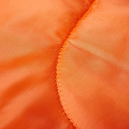 vidaXL Sleeping Bag Μονό Πορτοκαλί