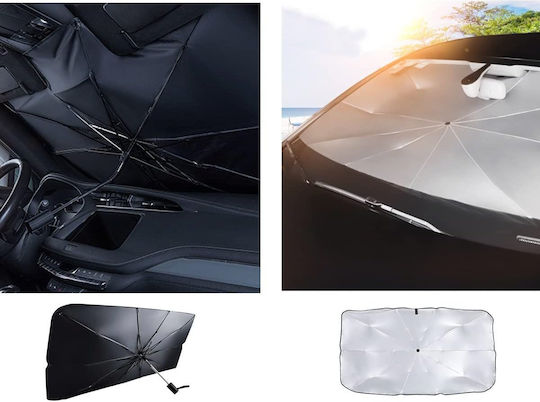 Internal Car Windshield Sunshade Umbrella 140x79cm