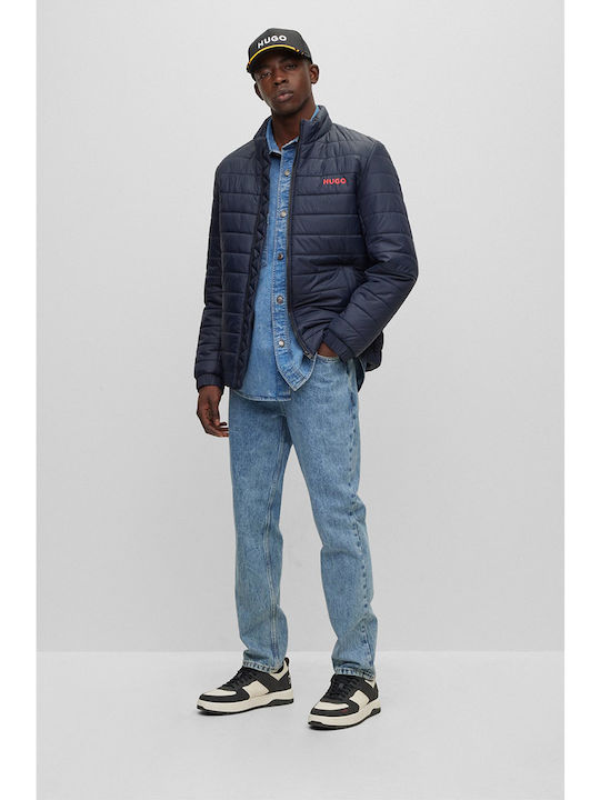 Benti2221 Winter Jacket Puffer Waterproof Blue