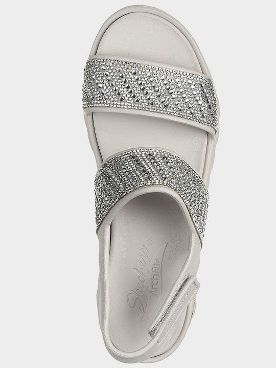 Arch Fit Footsteps Γυναικεία Σανδάλια Μπεζ