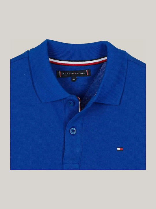 Kids' Polo Short Sleeve Blue Flag