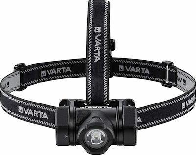 Varta Headlamp LED Waterproof IP67 with Maximum Brightness 350lm Indestructible H20 Pro