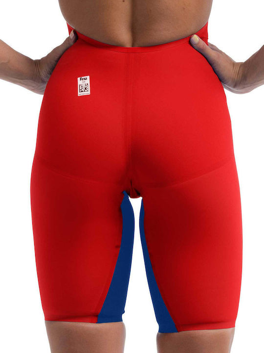Speedo Γυναικείο Αγωνιστικό Ολόσωμο Μαγιό Κολύμβησης Κόκκινο
