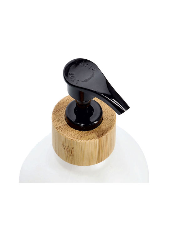 Zeller Δοχείο Dispenser Κουζίνας Γυάλινο Μαύρο 300ml
