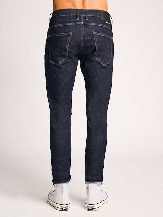 Flexy Pantaloni De Blugi Pentru Bărbați Cu Fit Regular Albastru Închis