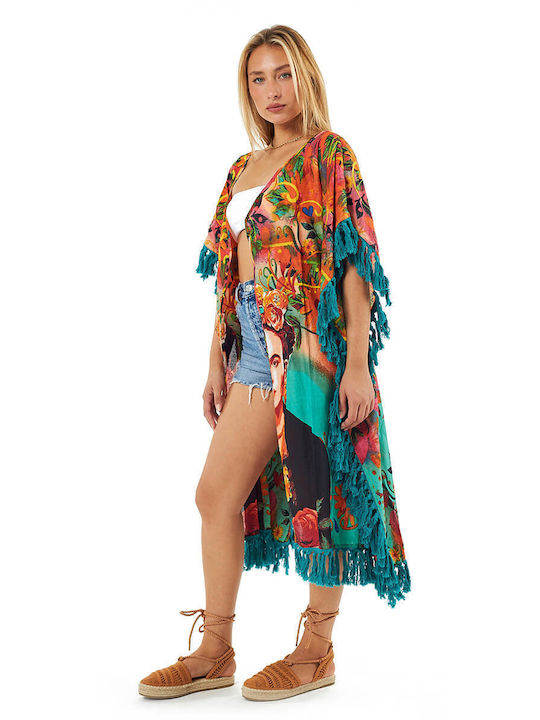 Verde Women's Caftan Beachwear Multicolour