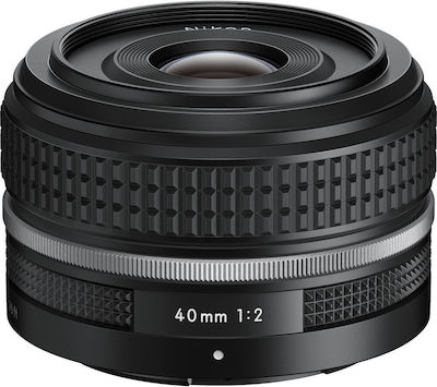 Nikon Full Frame Camera Lens Z 40mm f/2 (SE) Wide Angle for Nikon Z Mount Black