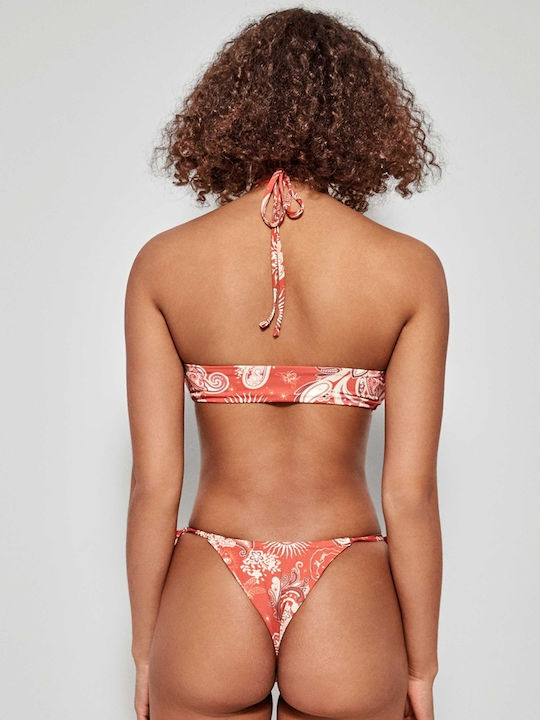 Set Bikini with Light Padding Brazil Orange
