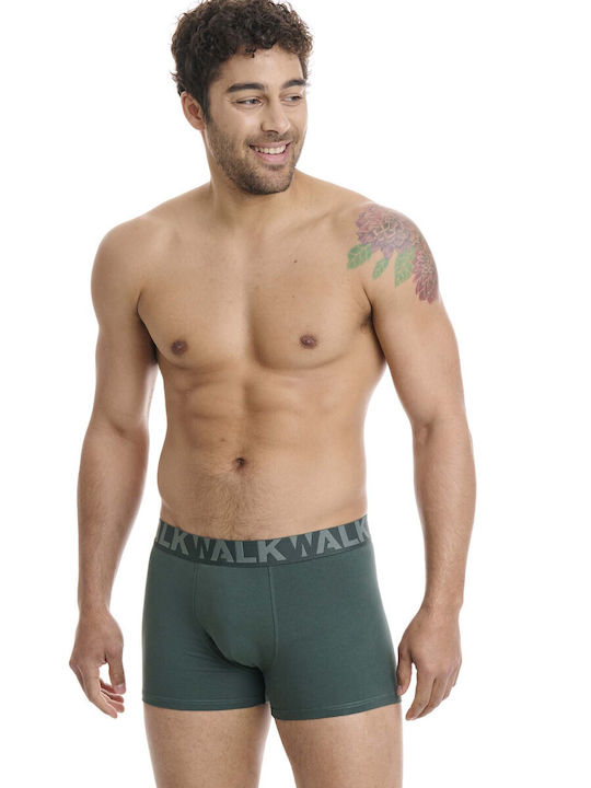 Walk Herren Boxershorts Mehrfarbig 2Packung