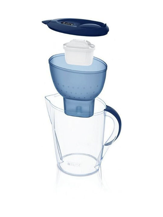 Brita Marella Cană de Servire Plastic Albastru cu Filtru 2400ml 1buc