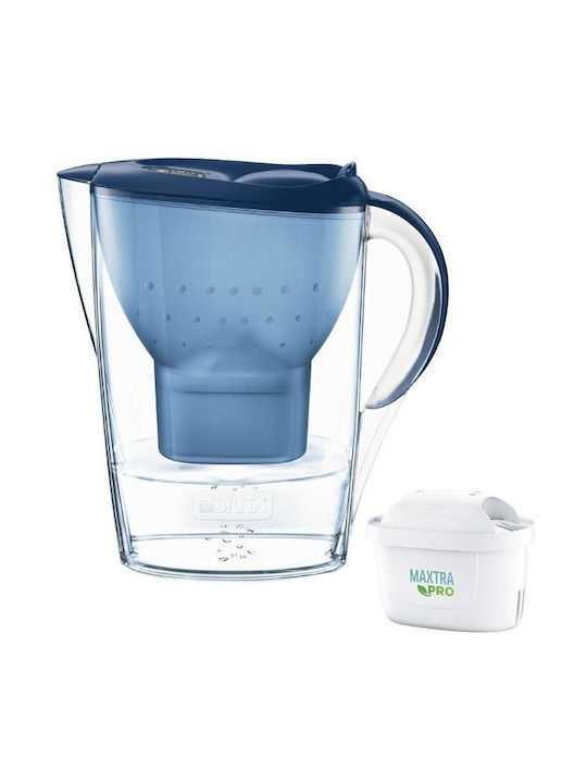 Brita Marella Cană de Servire Plastic Albastru cu Filtru 2400ml 1buc