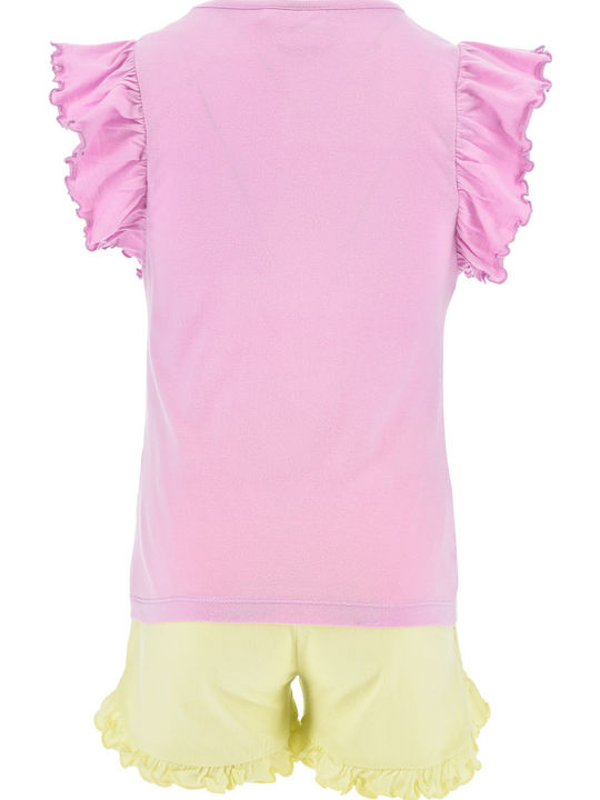 Kids' Set with Shorts Summer 2pcs Lilac