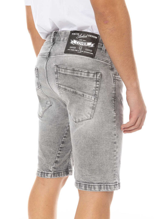 Cover Jeans V Date Men's Shorts Jeans Gray