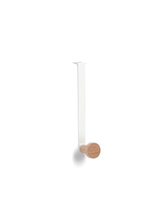 Double Wall-Mounted Bathroom Hook ​2x2cm White