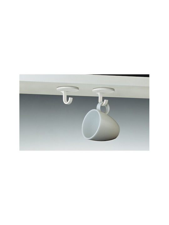 Inofix Single Wall-Mounted Bathroom Hook ​3x4.2cm Brown