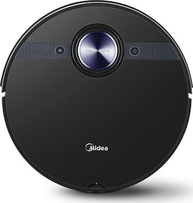 Midea M7 Robot Vacuum Cleaner for Sweeping & Mopping with Mapping and Wi-Fi Black