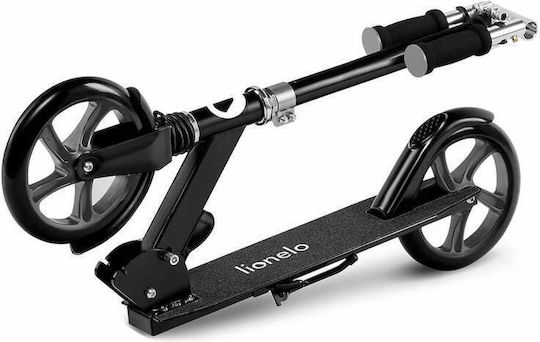 Lionelo Παιδικό Πατίνι Αναδιπλούμενο Luca Δίτροχο Black Carbon Pink