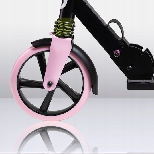 Lionelo Παιδικό Πατίνι Αναδιπλούμενο Luca Δίτροχο Black Carbon Pink