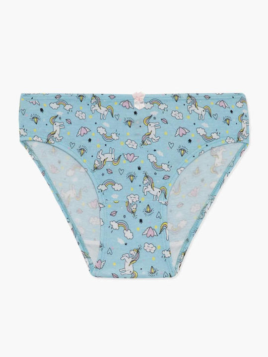 Minerva Bra Briefs 3pack Комплект детски гащички Pink-l.blue 3бр