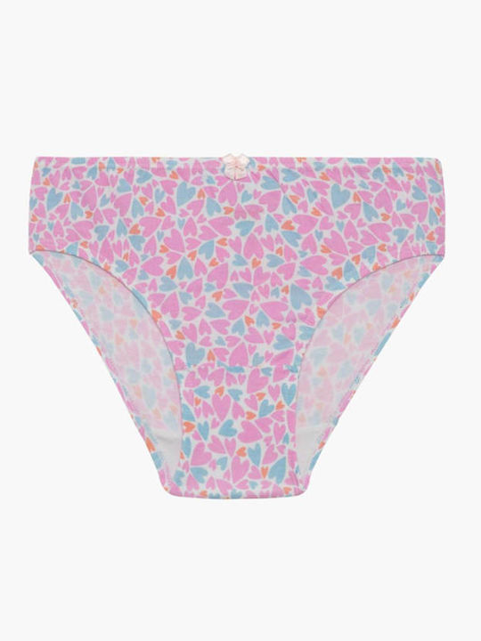 Minerva Bra Briefs 3pack Комплект детски гащички Pink-l.blue 3бр