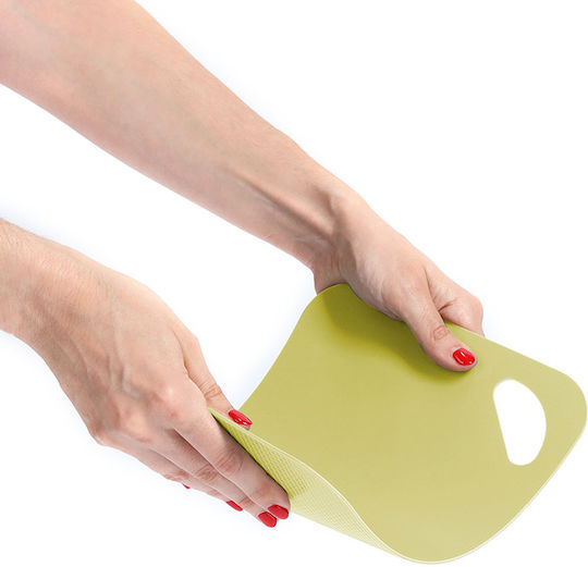 Rectangular Plastic Chopping Board Set Yellow 2pcs