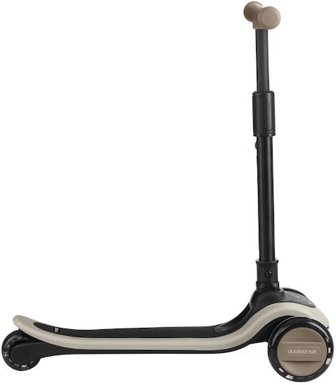 Kikka Boo Kids Scooter Treo 3-Wheel with Seat for 12 Months Beige