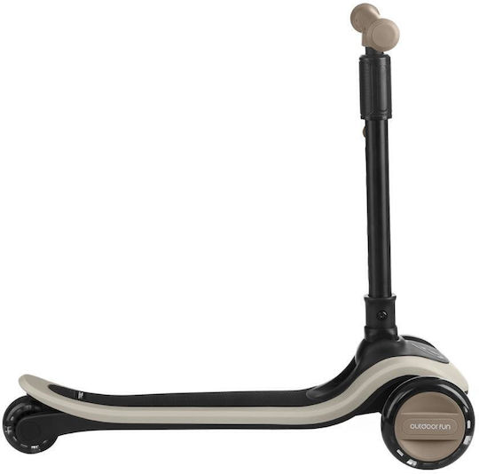 Kikka Boo Kids Scooter Treo 3-Wheel with Seat for 12 Months Beige