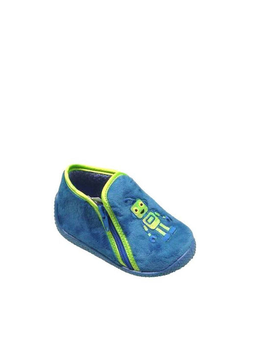 Mini Max Anatomic Kids Slippers Boots Blue