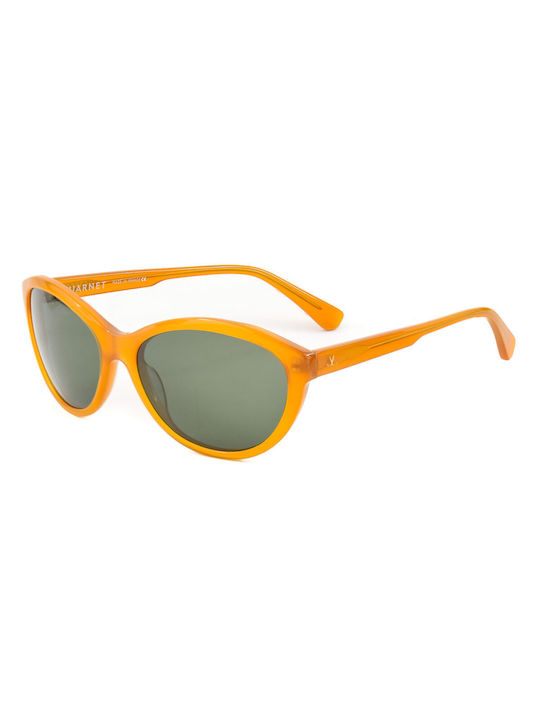 Vuarnet Women's Sunglasses with Orange Plastic Frame and Brown Lens VL120300071121