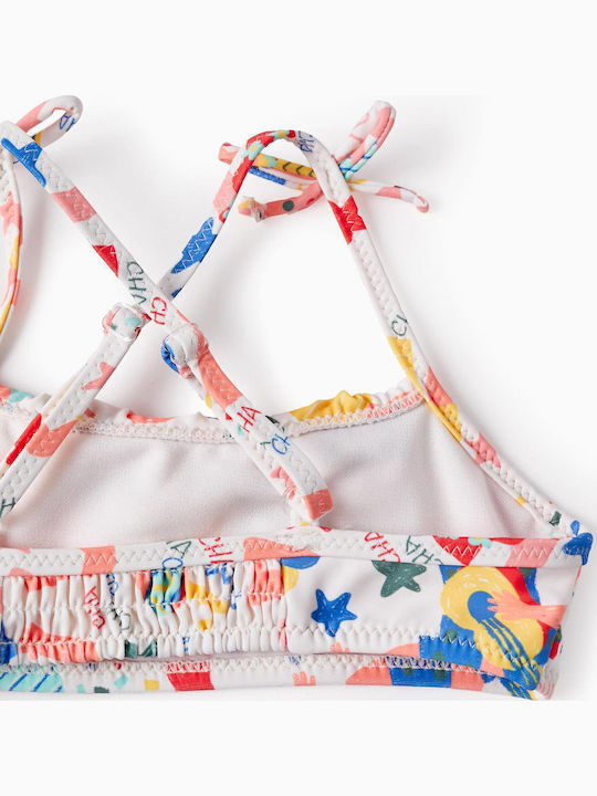 Zippy Kinder Badeanzug Bikini White