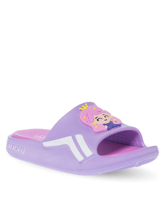 Kids' Slides Fuchsia