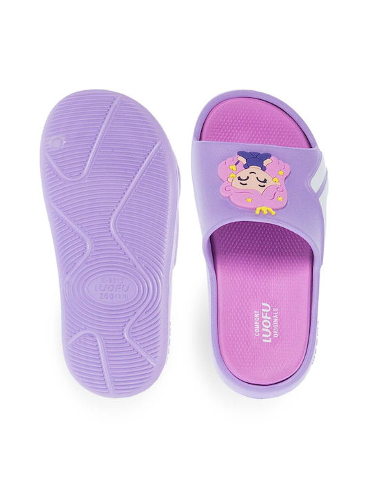 Kids' Slides Fuchsia