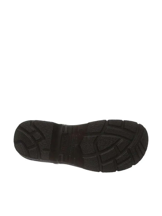 Sanita Leather Anatomic Clogs Black