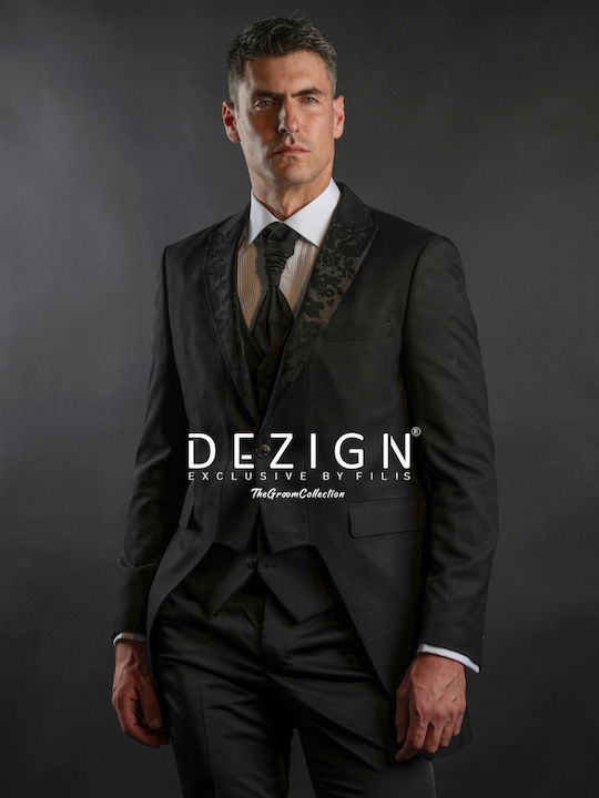 Dezign Herrenanzug Black