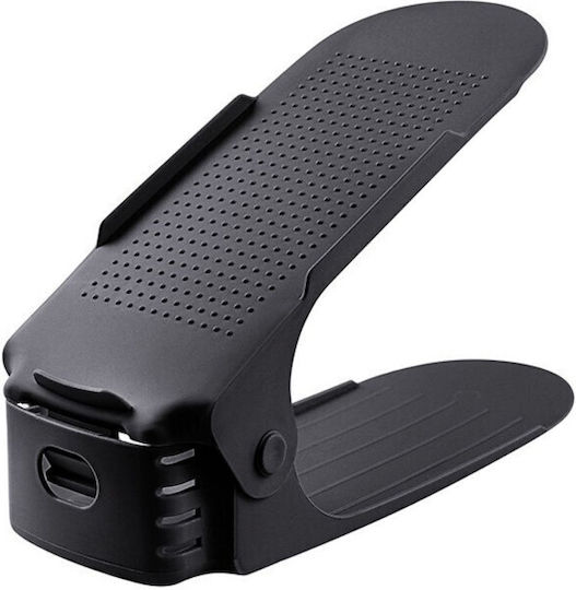 Bază Din Plastic Pentru Depozitarea Pantofilor Neagră 6x25.5x11cm