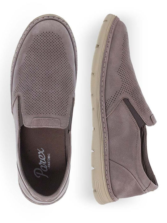 Δερμάτινα Ανδρικά Slip-On Μπεζ