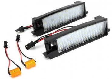 Lumini pentru plăcuțele de înmatriculare Lumini LED pentru Toyota Auris 2buc