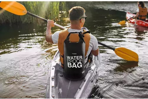 Trizand Sac etanș de umăr / de mână 10lt Negru