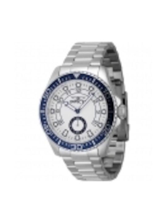 Invicta Watch Battery with Silver Metal Bracelet