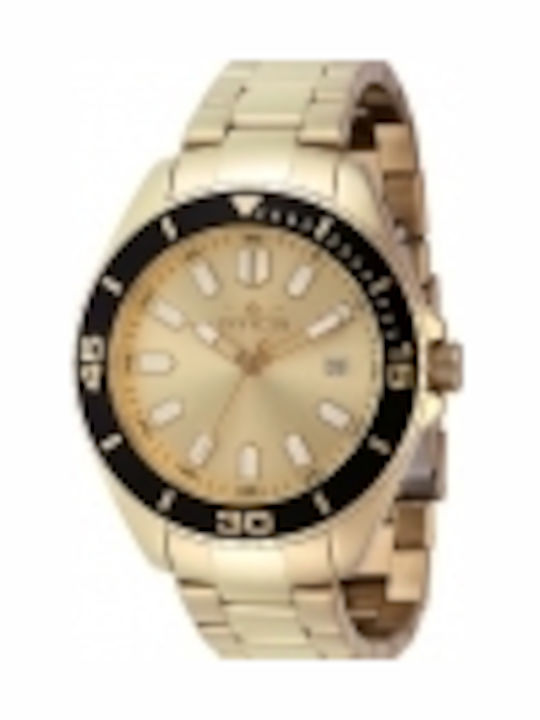 Invicta Invicta Pro Diver Ρολόι Μπαταρίας με Μεταλλικό Μπρασελέ Invicta Invicta Pro Diver Ρολόι Μπαταρίας με Μεταλλικό Μπρασελέ