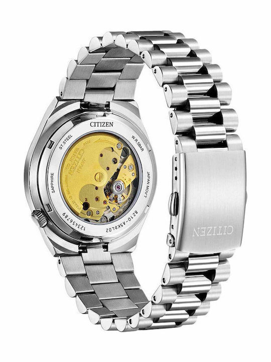 Citizen Tsuyosa Men's Watch 40mm Automatic with Silver Metal Bracelet
