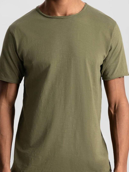 Dstrezzed Mc Queen Men's Short Sleeve T-shirt Army Green