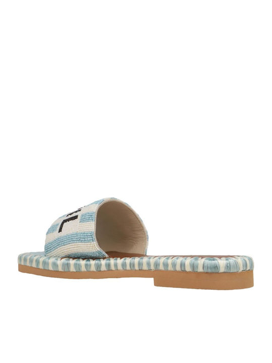 125_24 Soleil Soleil Sandalen De Siena Himmelblau Leder
