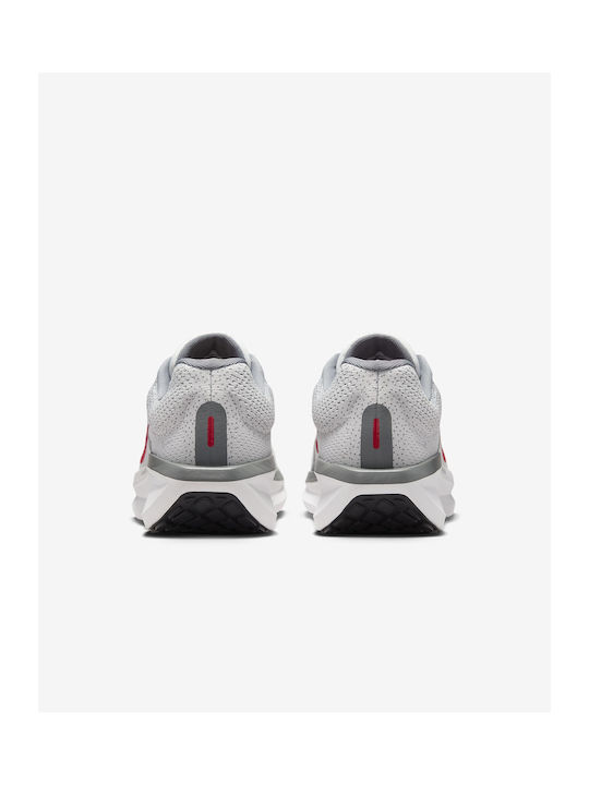 Winflo 11 Sport Shoes Running Photon Dust / Smoke Grey / Light Smoke Grey / Fire Red