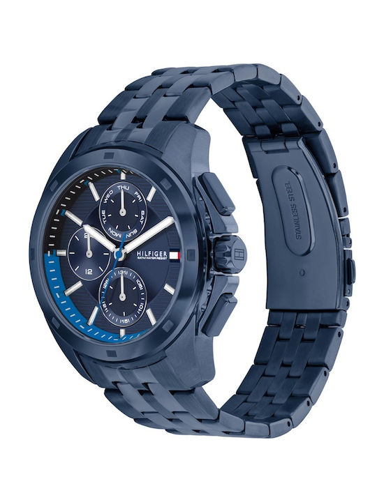 Tommy Hilfiger Walker Watch Battery with Metal Bracelet