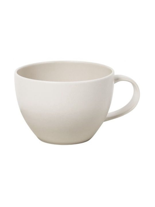 Fine Set of Cups Coffee Porcelain Beige 6pcs